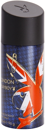 Playboy London deodorant spray for men