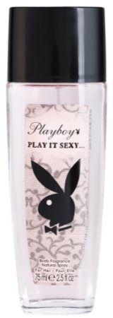 Playboy Play It Sexy deodorant s rozprašovačem pro ženy