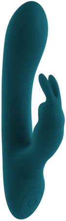 Playboy Toys Pleasure Lil Rabbit Green вібратор зі стимулятором клітора