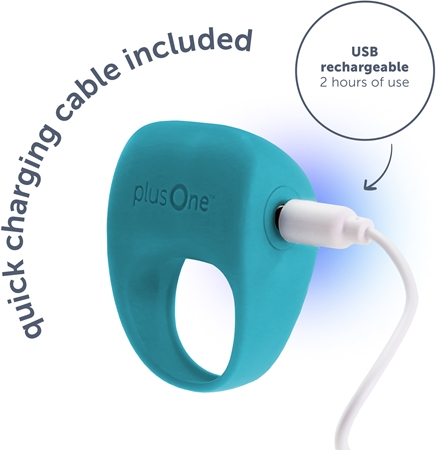 PlusOne Vibrating Ring penisring vibrerend