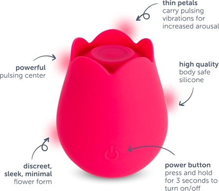PlusOne Rose Arouser Stimulateur clitoridien