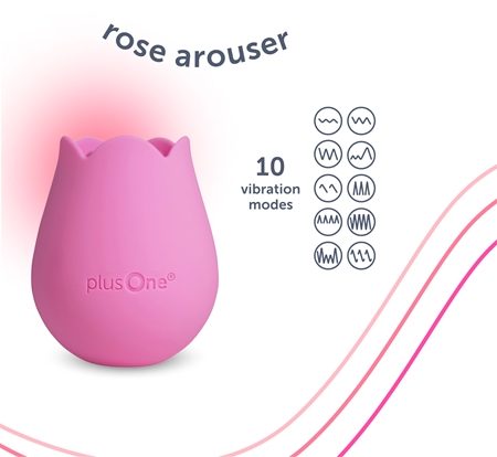 PlusOne Rose Arouser stimulátor klitorisu