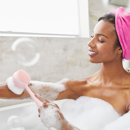 PMD Beauty Silverscrub Loofah Replacements dantų šepetėlio pakaitinės galvutės