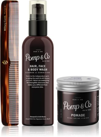 Pomp & Co Bundle Shine Set (för hår)