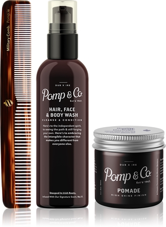 Pomp & Co Bundle Shine Σετ (για τα μαλλιά)