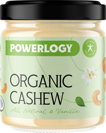 Powerlogy Organic Cream ořechová pomazánka v BIO kvalitě