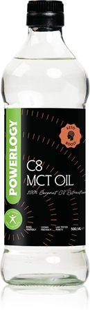 Powerlogy C8 MCT Oil Kokosnussöl