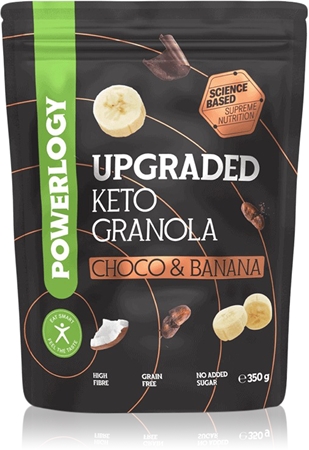 Powerlogy Upgraded Keto Granola Müsli bei Keto-Diät geeignet