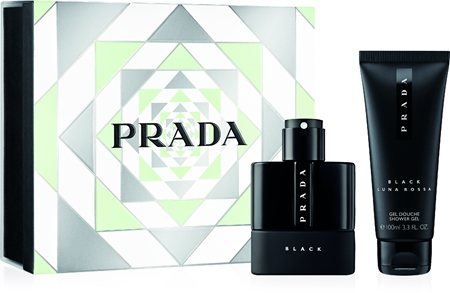 Prada black 2025 gift set