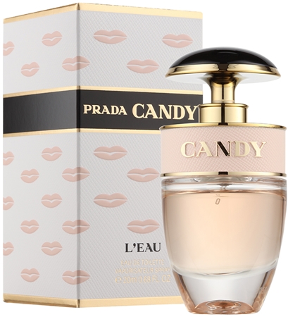 Prada Candy L'Eau Kiss Eau de Toilette for Women 20 ml Kiss
