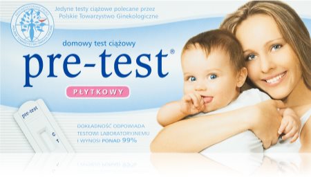 Pre-Test Test ciążowy plytkowy test ciążowy