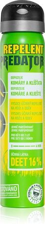 Predator Predator 16 % spray parfémovaný repelent proti komárům a klíšťatům