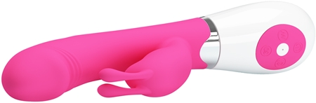 PRETTY LOVE Gene Vibrator mit Klitorisstimulator