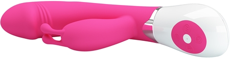 PRETTY LOVE Gene Vibrator mit Klitorisstimulator