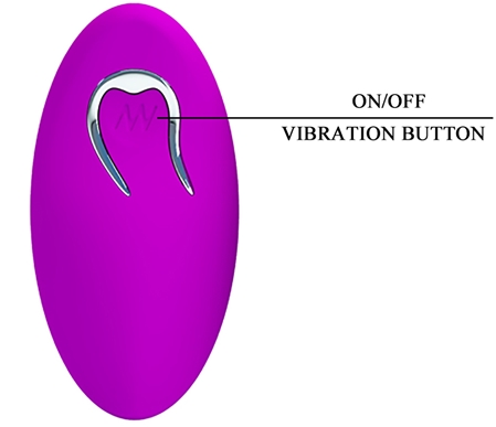 PRETTY LOVE Arvin Vibrationsei mit Fernsteuerung