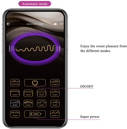 PRETTY LOVE Abner Global Remote Control Oeuf Vibrant