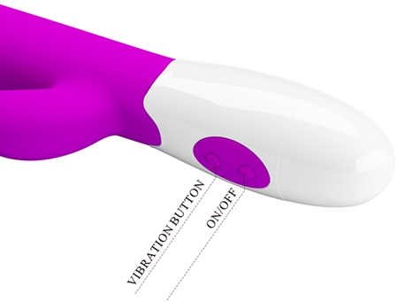 PRETTY LOVE Centaur vibromasseur avec stimulateur de clitoris