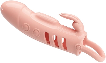 PRETTY LOVE Sloane Sleeve Rabbit prevleka za penis vibracijsko
