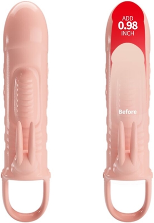 PRETTY LOVE Sloane Sleeve Rabbit prevleka za penis vibracijsko