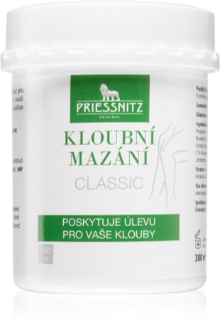 Priessnitz Kloubní mazání Classic chladivý gel pro úlevu od bolesti a ztuhlosti kloubů