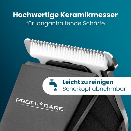 ProfiCare HSM/R 3131 Multifunktionstrimmer für Haar und Bart