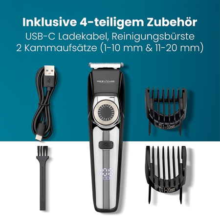 ProfiCare HSM/R 3131 Multifunktionstrimmer für Haar und Bart