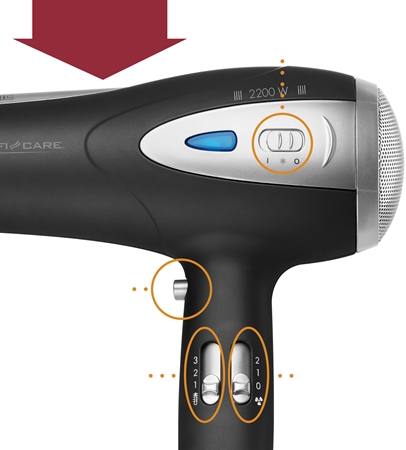 ProfiCare HTD 3113 secador de pelo