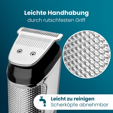 ProfiCare HSM/R 3143 Multifunktionstrimmer für die Haare, den Bart und den Körper