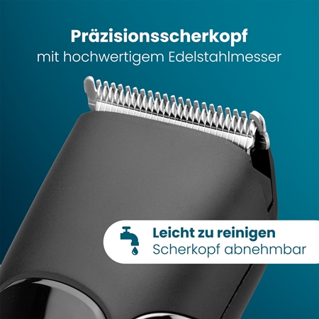 ProfiCare HSM/R 3827 Multifunktionstrimmer für die Haare, den Bart und den Körper