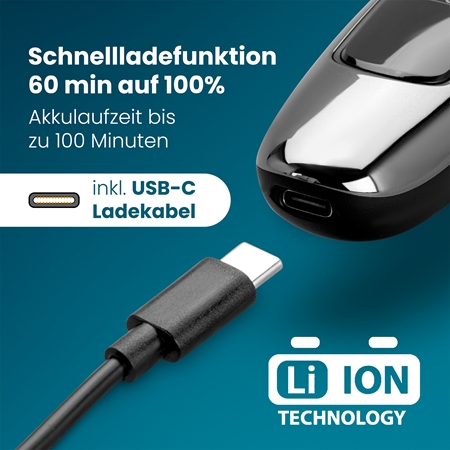 ProfiCare HSM/R 3827 Multifunktionstrimmer für die Haare, den Bart und den Körper