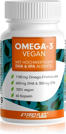 ProFuel Omega 3 Vegan Kapseln mit essenziellen Fettsäuren