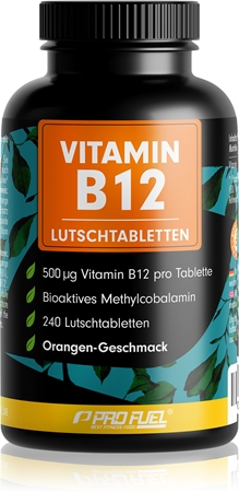 ProFuel Vitamin B12 Präparat zur Aufrechterhaltung einer gesunden Funktion des Organismus