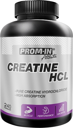 Prom-IN Athletic Creatine HCL podpora sportovního výkonu v kapslích