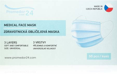 Promedor24 Medical face mask white masque à usage unique