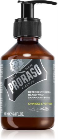 Proraso Cypress & Vetyver šampon na vousy