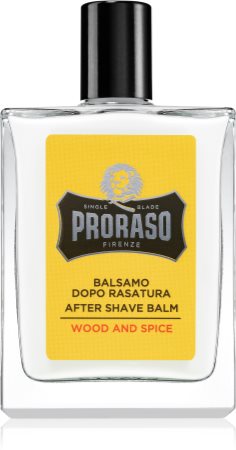 Proraso Wood and Spice bálsamo after shave hidratante