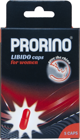 PRORINO Premium Libido Caps kapsle pro podporu zvýšení sexuální touhy