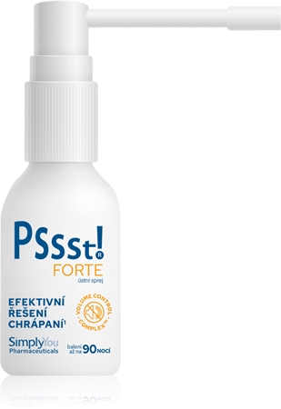 Pssst! FORTE ústní sprej ústní sprej pro klidný spánek