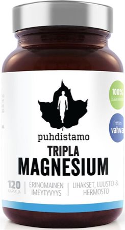 Puhdistamo Triple Magnesium kapsle pro podporu činnosti nervové soustavy