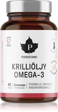 Puhdistamo Super Omega 3 podpora správného fungování organismu
