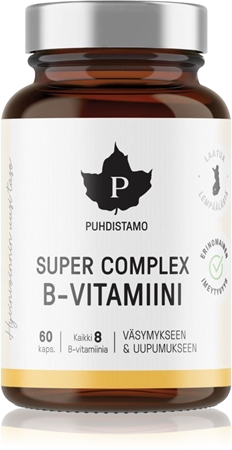 Puhdistamo Super Vitamin B Complex komplex vitamínu B