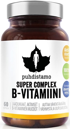 Puhdistamo Super Vitamin B Complex komplex vitamínu B