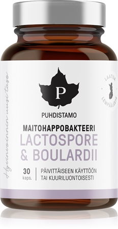 Puhdistamo Lactic Acid Bacteria Boulardii kapsle s probiotiky
