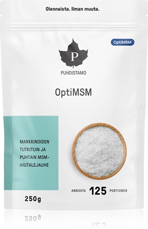 Puhdistamo OptiMSM prášek na přípravu nápoje pro podporu zdraví pohybové soustavy