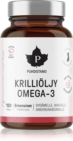 Puhdistamo Super Omega 3 kapsle pro správné fungování organismu