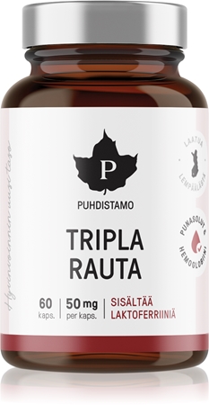 Puhdistamo Triple Iron kapsle pro podporu krvetvorby