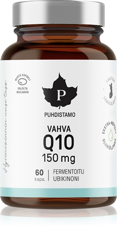 Puhdistamo Strong Q10 150 mg kapsle pro podporu obnovy buněčné energie