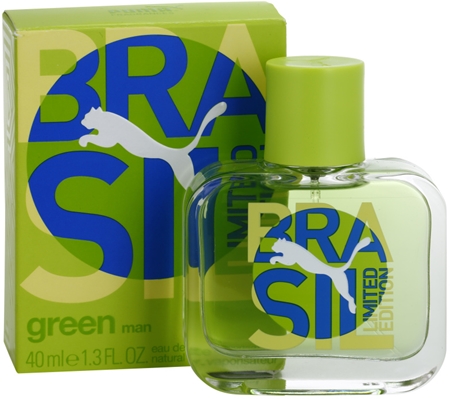 Puma Green Brasil Edition Eau de Toilette Herren 40 ml