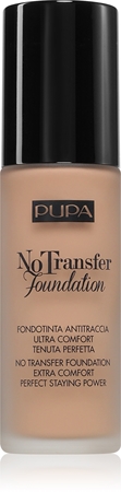 PUPA Milano No Transfer Foundation Hydrating Foundation SPF 15