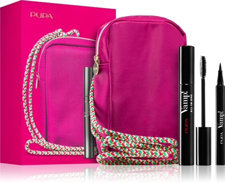 PUPA Milano Vamp! All In One dárková sada na oči 101 Black